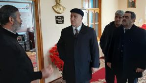 Tahir Kərimli təşviqata şəhidin evini ziyarətlə başladı — foto 9