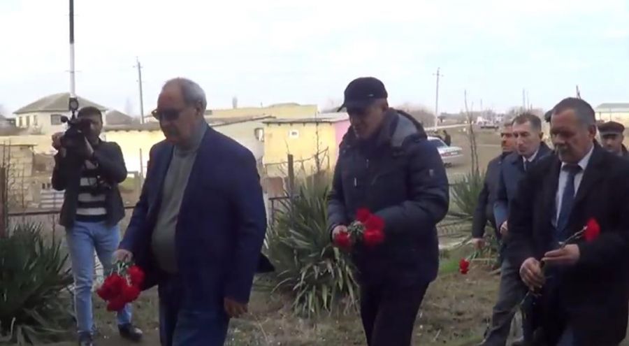 Fəzail Ağamalı təbliğat kampaniyasına şəhid Rəşid Mehdiyevin ata ocağından başladı
