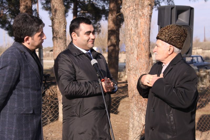 Ayaz Qocamanov Ağsunun kəndlərində izdihamla qarşılandı -       FOTOLAR