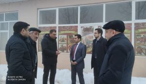 Lerikdən deputatlığa namizəd Fərid Şahbazlı qapı-qapı seçicilərlə görüşür -     FOTOLAR — foto 4