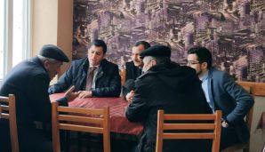 Lerikdən deputatlığa namizəd Fərid Şahbazlı qapı-qapı seçicilərlə görüşür -     FOTOLAR — foto 8