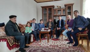 Lerikdən deputatlığa namizəd Fərid Şahbazlı qapı-qapı seçicilərlə görüşür -     FOTOLAR — foto 9