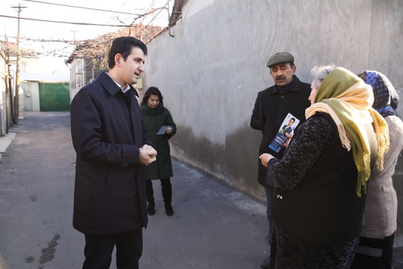 Naqif Həmzəyevin seçicilərlə görüşü davam edir -   VİDEO