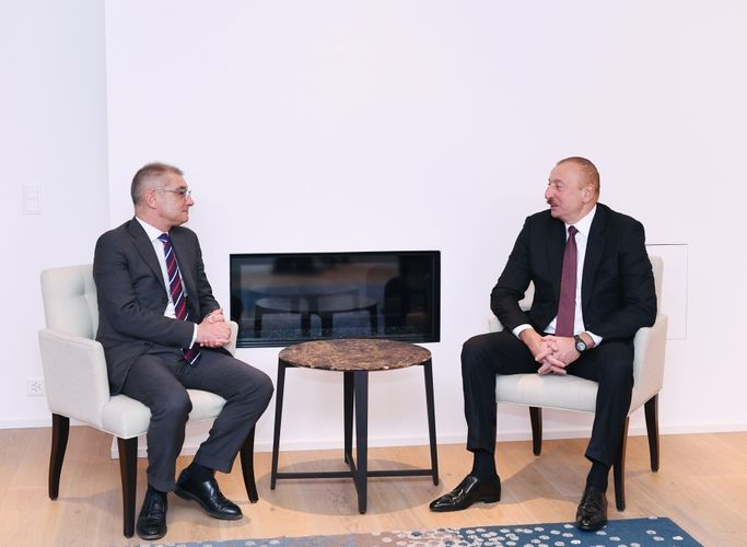 İlham Əliyev “Procter and Gamble Europe” şirkətinin rəhbəri ilə görüşdü