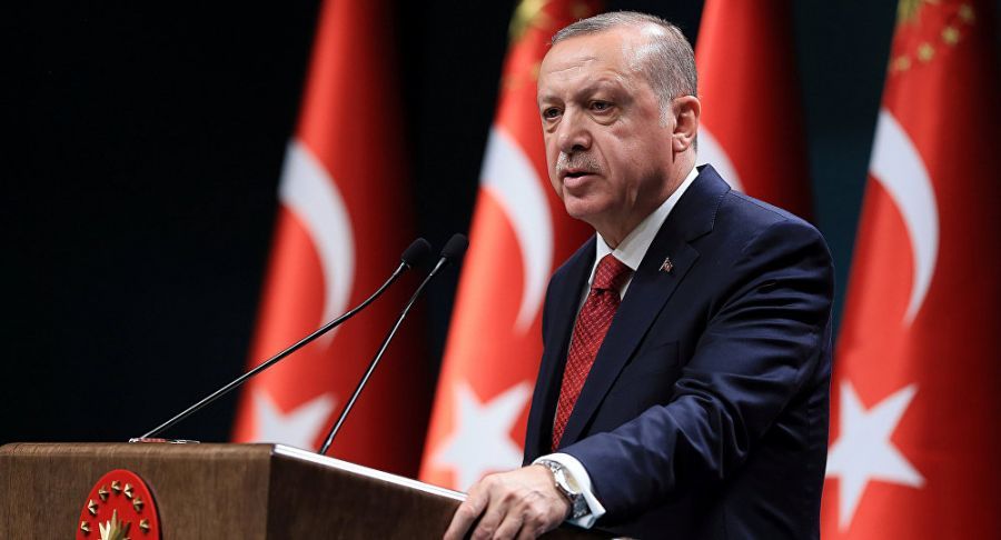 Ərdoğan: "Erməniləri bu məkrli ssenarilərindən acımasızcasına, hətta ölülərindən belə istifadə ediblər və edirlər"