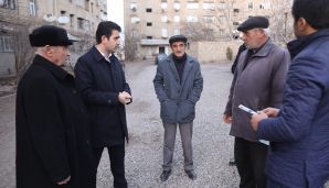 Naqif Həmzəyev Gülüstan qəsəbəsinin sakinləri ilə görüşdü -      VİDEO — foto 6