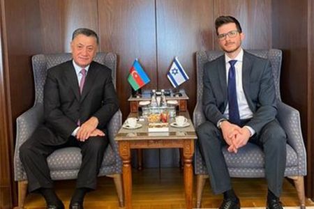 Ramil Usubov İsrail səfirini qəbul etdi