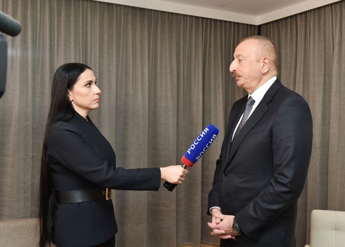 İlham Əliyev müsahibə verdi