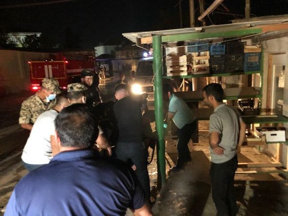 “Sobsan“ boya fabrikindəki yanğında FHN-in əməkdaşı xəsarət aldı