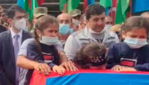 3 övladı şəhid atanı yola saldı... -     FOTO — foto 1