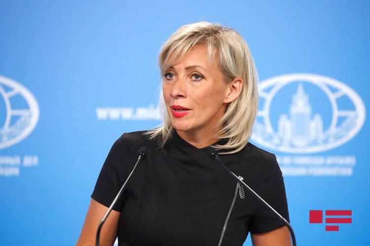 Zaxarova Lavrovun Qarabağ açıqlamasını təkzib etdi