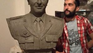 Şəhid general-mayor Polad Həşimovun büstü hazırlandı -       FOTO — foto 1
