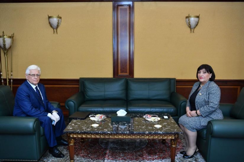 Sahibə Qafarova Rusiyanın Azərbaycandakı səfirini qəbul etdi