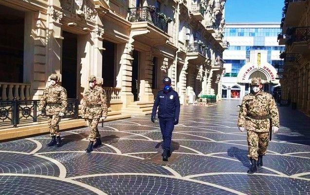 Bakıda iyulun 5-dək küçəyə çıxmaq qadağan edilir –       Yalnız SMS-lə