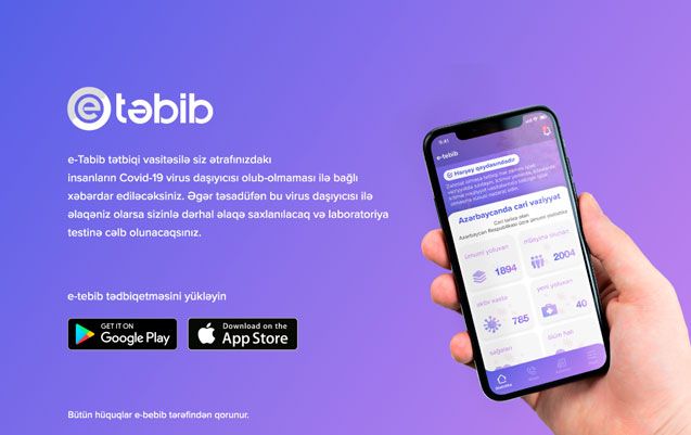 Ətrafınızdakı koronavirus xəstələrini belə müəyyən edəcəksiniz -     “E-tebib” tətbiqi