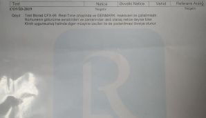Bakıda "Referans Klinik Laboratoriya Mərkəzi&Poliklinik"də koronavirus testi neqativ çıxdı, pozitiv təqdim etdilər -     ŞOK — foto 1