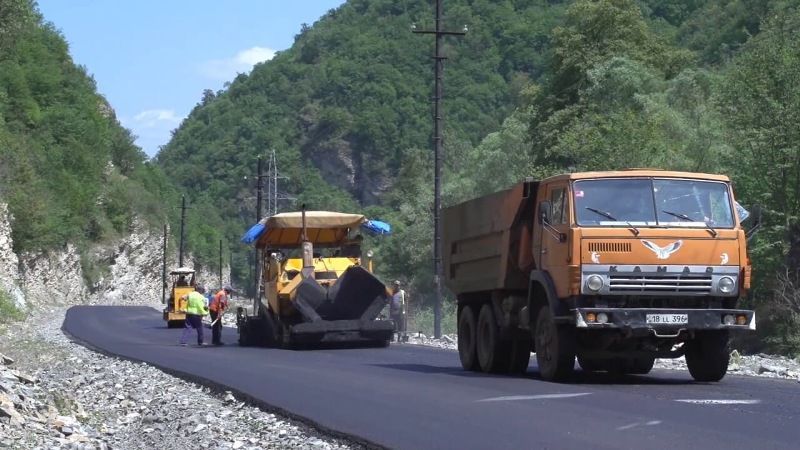 Ermənistandan Kəlbəcərin mərkəzinə birbaşa yol çəkilir