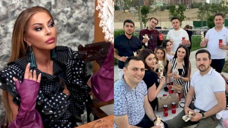 Aygün Kazımova balkonda mahnı oxuyan gənclərə dəstək verdi