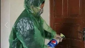Məktəb "Pepsi" qabındakı məhlulla dezinfeksiya edilir –     Nazirlikdən AÇIQLAMA — foto 1