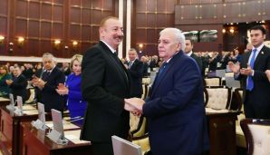 Prezident Oqtay Əsədov və Ziyafət Əsgərovla görüşdü -   FOTO — foto 1