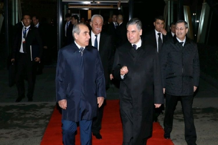 Türkmənistan Prezidentinin Azərbaycana səfərə başa çatdı