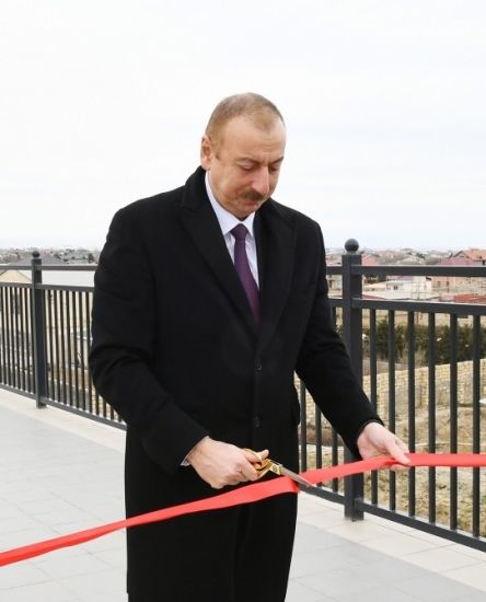 Prezident dairəvi yolun açılışında