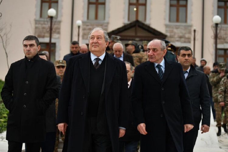 Ermənistan prezidenti Dağlıq Qarabağda