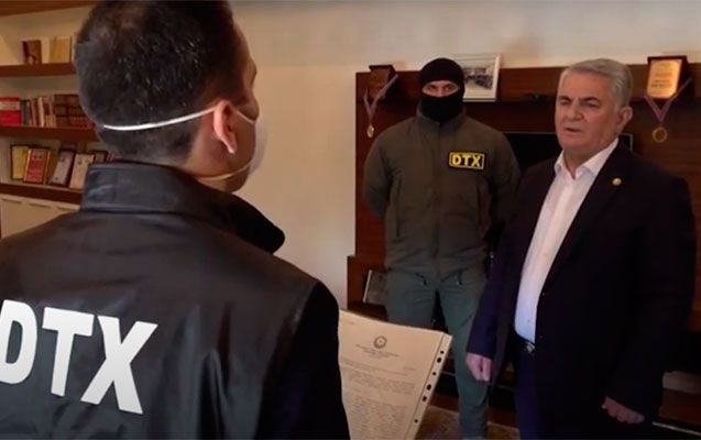 DTX icra başçısını belə həbs edib -    Əməliyyatın VİDEOSU