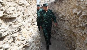 Məhərrəm Əliyev Elçin Quliyevlə Ermənistanla sərhəddə -   FOTOLAR — foto 5