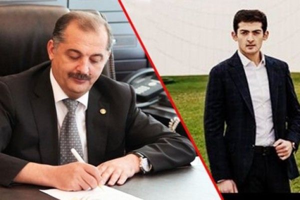 Vilyam Hacıyevin oğlu işdən çıxarıldı