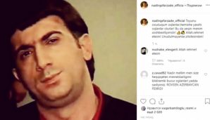 Nadir Qafarzadədən Rövşən Lənkəranski ilə bağlı paylaşım -        FOTO — foto 1