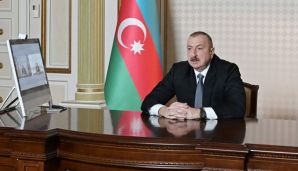 İlham Əliyev yeni icra başçısını videoformatda qəbul etdi — foto 1