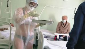 Koronavirusa yoluxanları bikinidə müayinə etdi -       Cəzalandırıldı - FOTO — foto 1