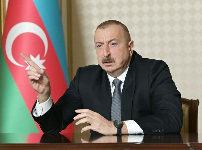 Prezident: “Ermənistan əsgərləri bir santimetr belə Azərbaycan torpağına keçə bilməyiblər”