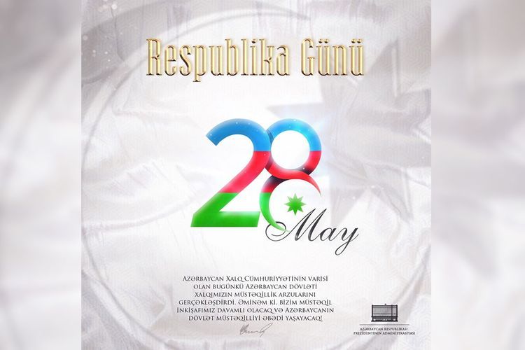 İlham Əliyevdən "28 May"la bağlı paylaşım