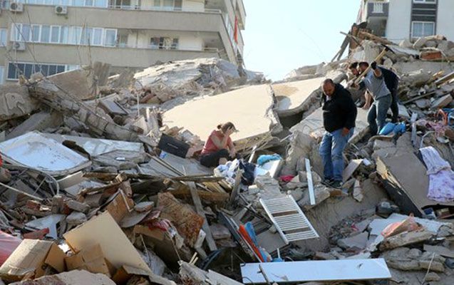 İzmirdə zəlzələ zamanı həlak olanların sayı 42-yə çatdı