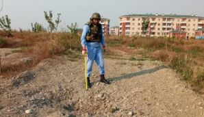 Cəbhəyanı ərazidə idarə olunan raket aşkarlandı -       FOTO — foto 5