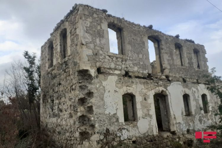 Ermənilər Füzuli və Cəbrayılda daşı daş üstə qoymayıblar -       FOTO