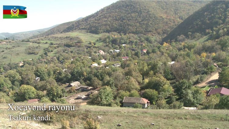 Xocavənd rayonunun işğaldan azad olunan Tsakuri kəndinin görüntüsü -       VİDEO