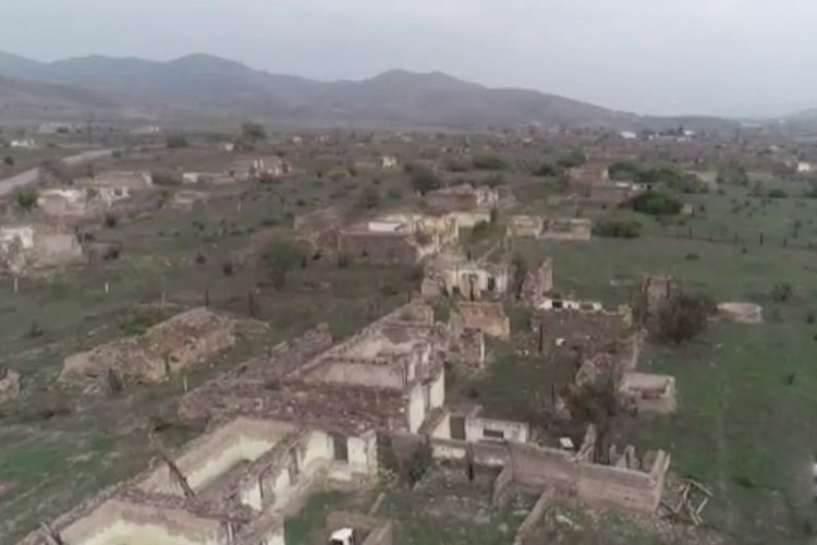 Zəngilanın işğaldan azad edilmiş Bartaz qəsəbəsi -       VİDEO