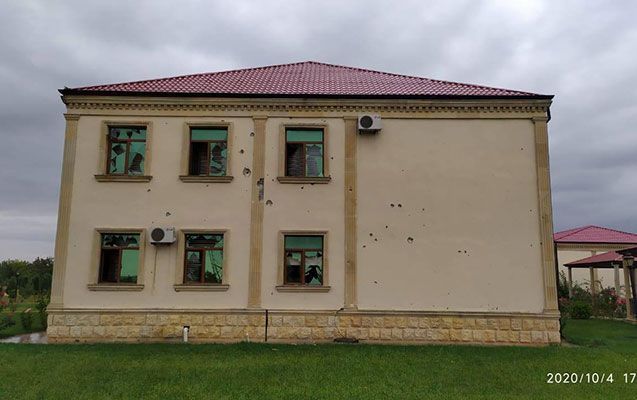 Ermənilər Milli Məclisin deputatının ofisini atəşə tutdu -     FOTO