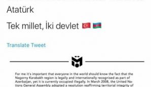 Məsud Özildən Azərbaycana dəstək -       FOTO — foto 1