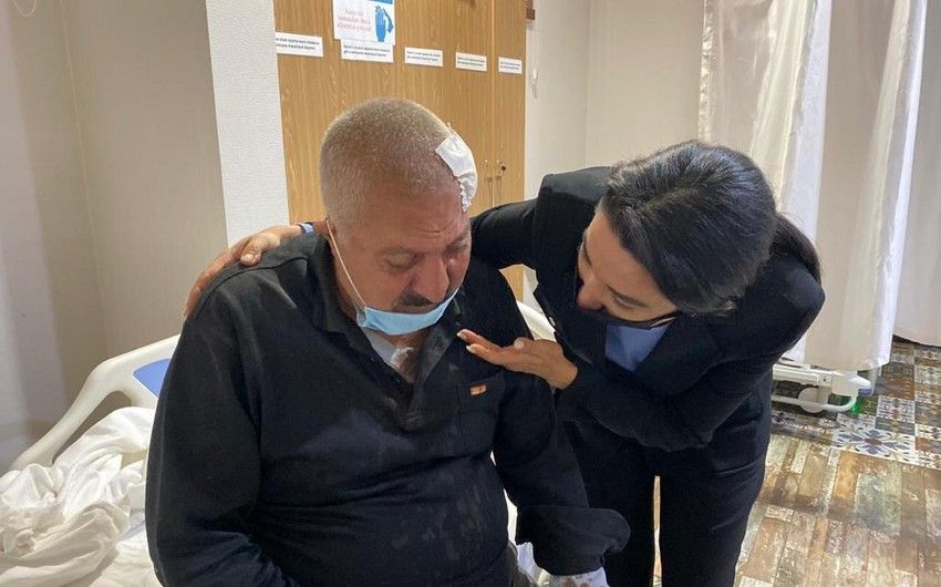 Ombudsman Gəncə terrorunda yaralanmış və zərərçəkmiş sakinlərlə görüşdü
