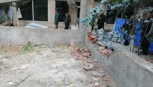 İcra hakimiyyəti sabiq deputata tikinti aparmağa imkan vermədi - Söküldü -         FOTO — foto 1