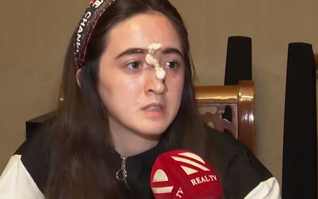 Gəncədə dağıntılar altından sağ çıxan ailə... -     VİDEO