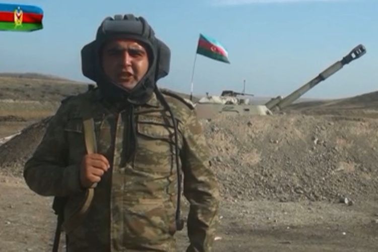 Artilleriya komandiri kapitan Rafael Hüseynov: “Düşmənə dağıdıcı zərbələr endirilib”