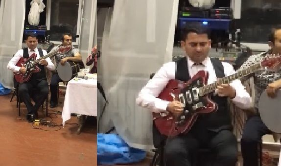 Oğlu tərəfindən öldürülən musiqiçinin son görüntüləri -     VİDEO