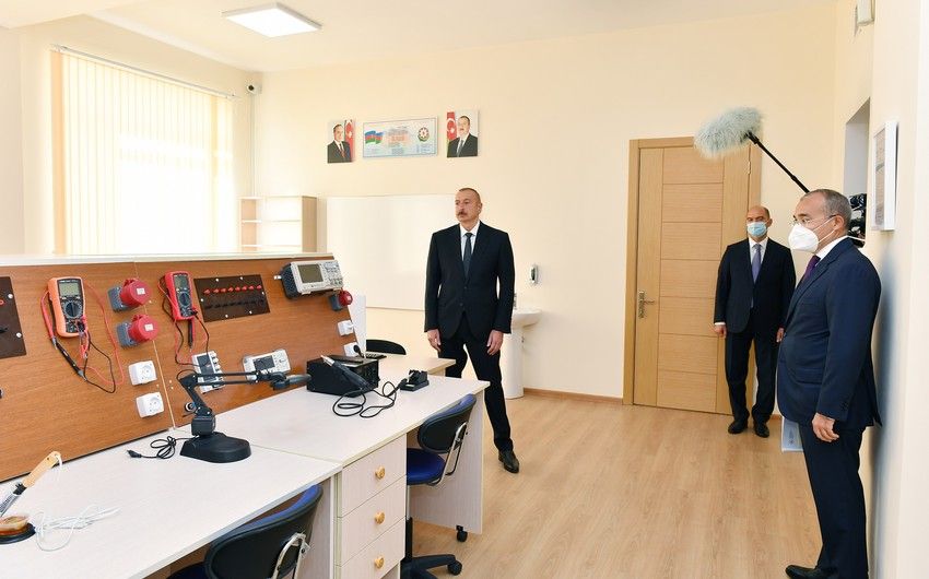 İlham Əliyevlə Mikayıl Cabbarovun dialoqu