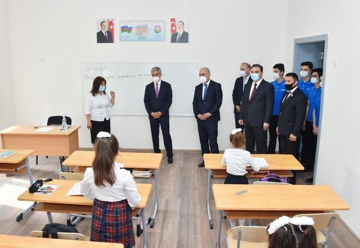 Heydər Əliyev Fondunun inşa etdiyi məktəblərin açılışı oldu