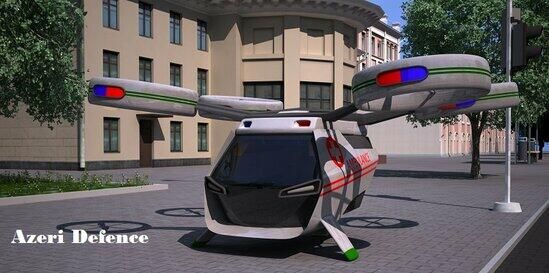 Azərbaycanda ilk:     Ambulans dron hazırlanır